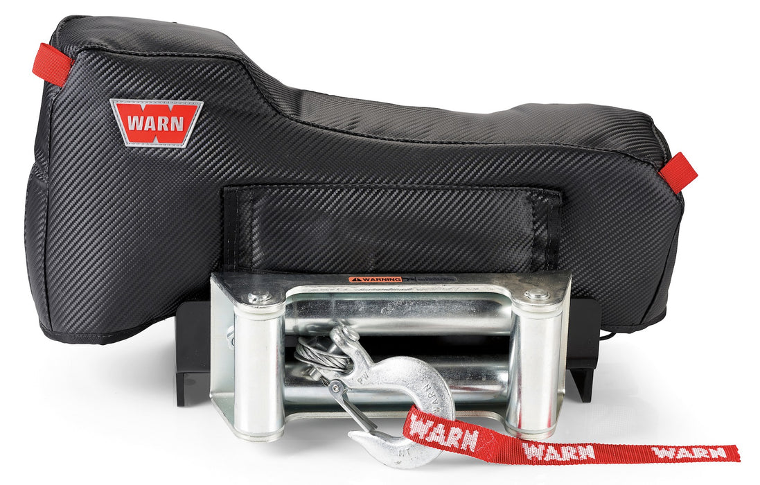 WARN 102641 Stealth Series Winch Cover for M8, XD9, 9.5XP, VR8000, VR10000, VR12000