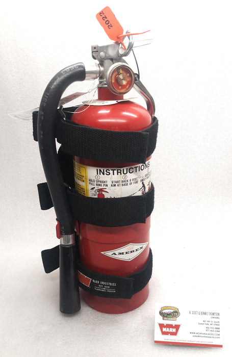 WARN 102656 Roll Bar Fire Extinguisher Holder