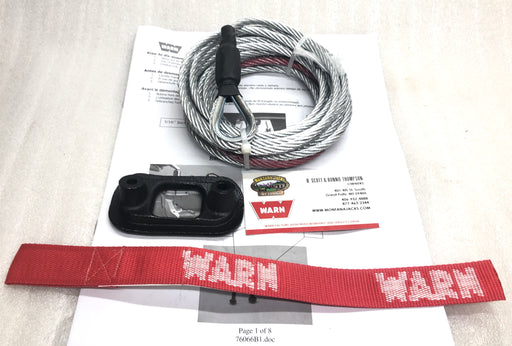 WARN 76065 PullzAll Replacement Cable 7/32" x 15'