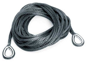 WARN 69069 Synthetic Winch Rope Extension, 1/4" x 50', 4000 lb. rating