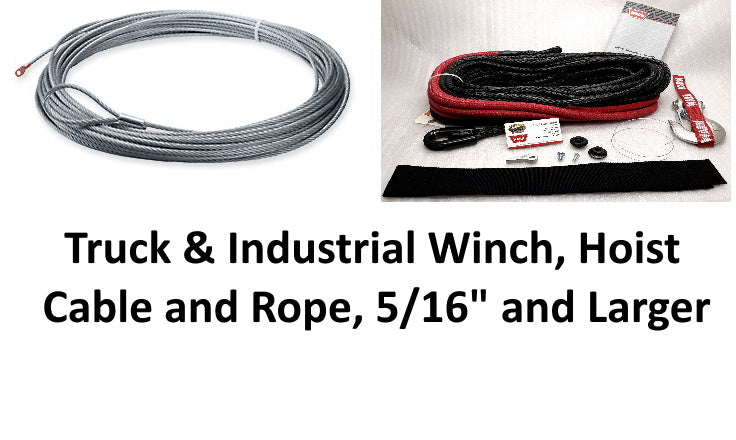 WARN 5/16" Cable and Rope