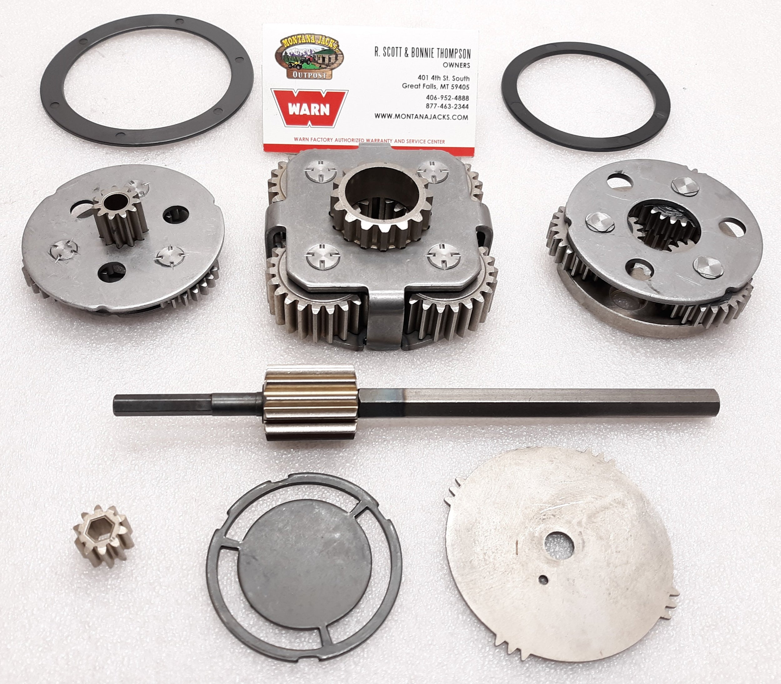 Offroad Accessories Montana Jack's Outpost, Warn winches/Snoplows