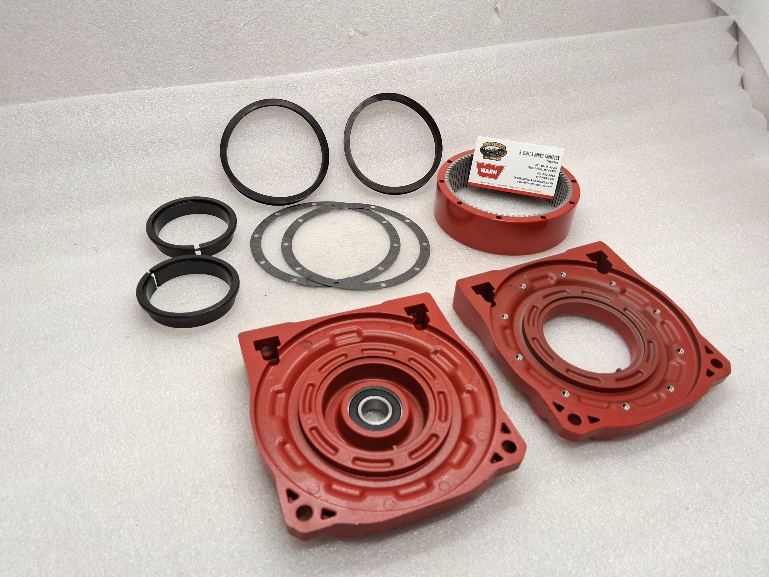 WARN 101596 Drum Support Kit for 9.0Rc Winch — Montana Jacks Outpost