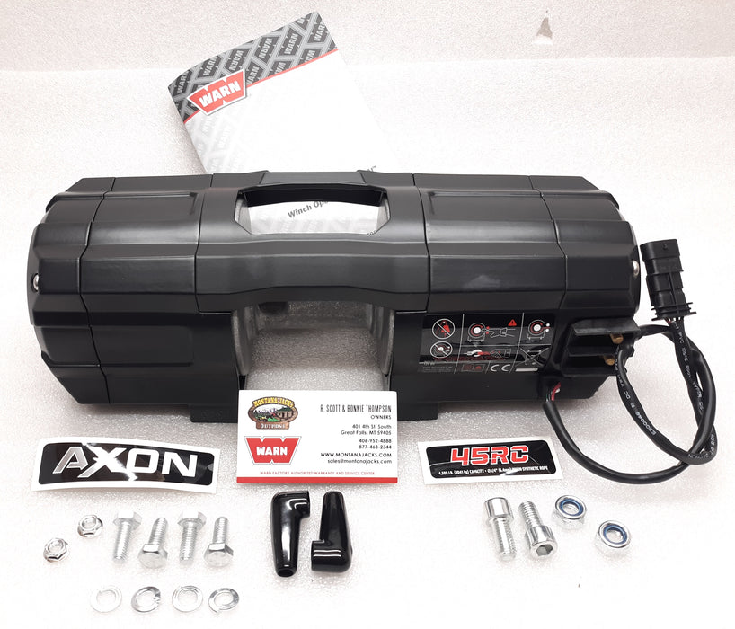 WARN 101608 AXON 45RC Replacement Winch (Bare Winch)