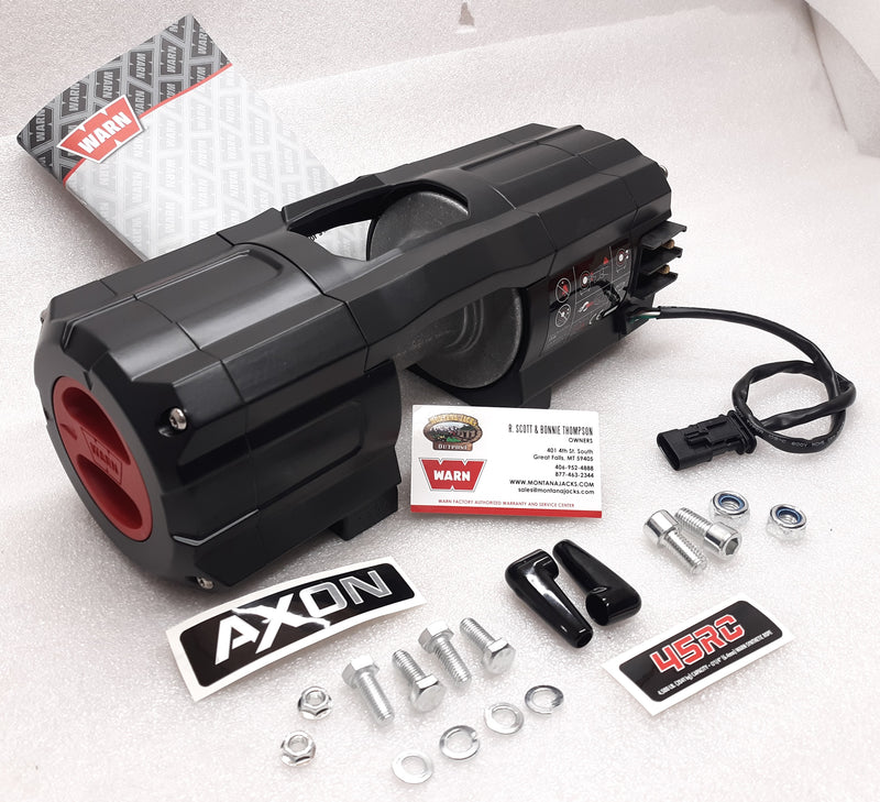 WARN 101608 AXON 45RC Replacement Winch (Bare Winch)