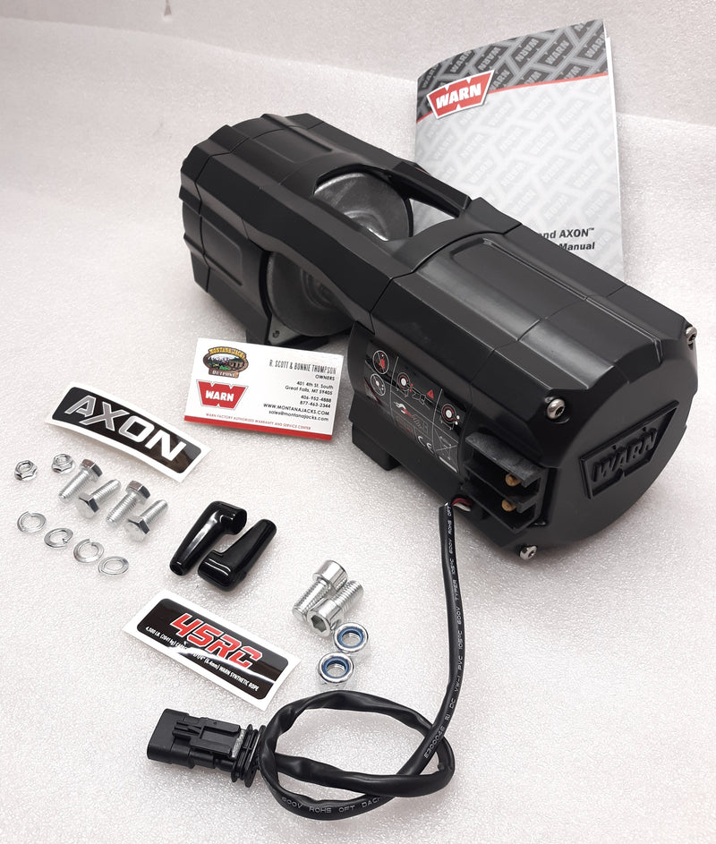 WARN 101608 AXON 45RC Replacement Winch (Bare Winch)