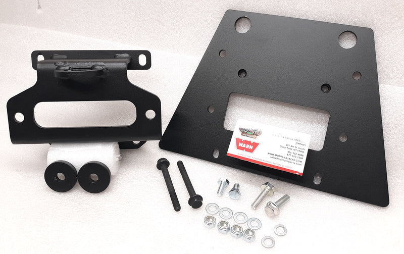 WARN 102102 UTV Winch Mount for 2020-22 Kawasaki Teryx KRX 1000