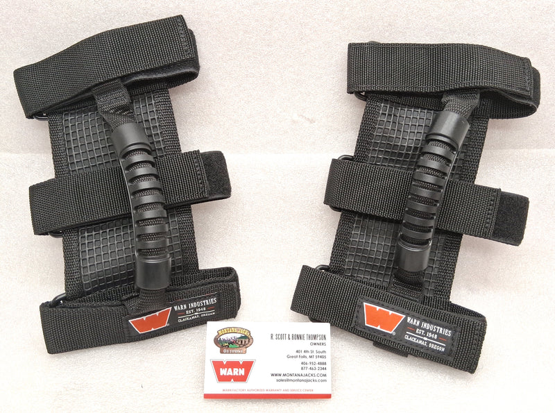 WARN 102653 Roll Bar Grab Handles (Pair)
