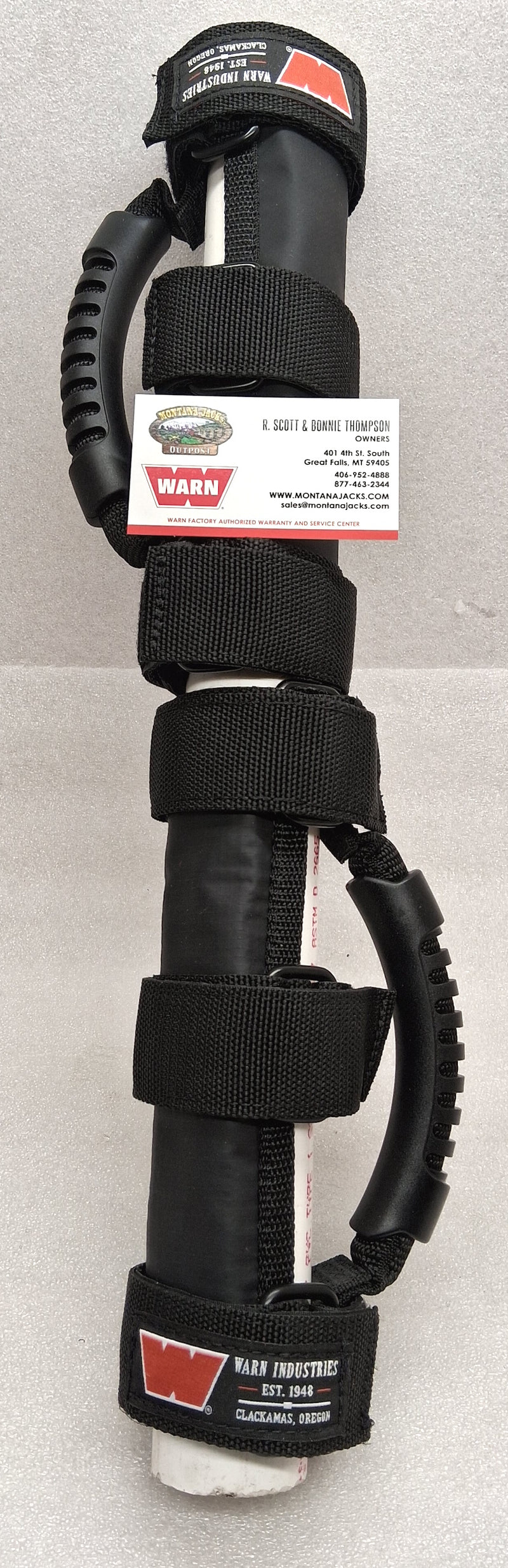 WARN 102653 Roll Bar Grab Handles (Pair)