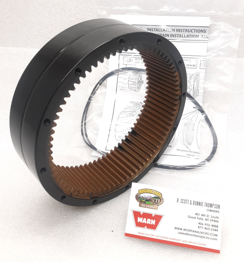 WARN 104555 Stage 3 Ring Gear for 9k & 12k G2 Industrial Winch