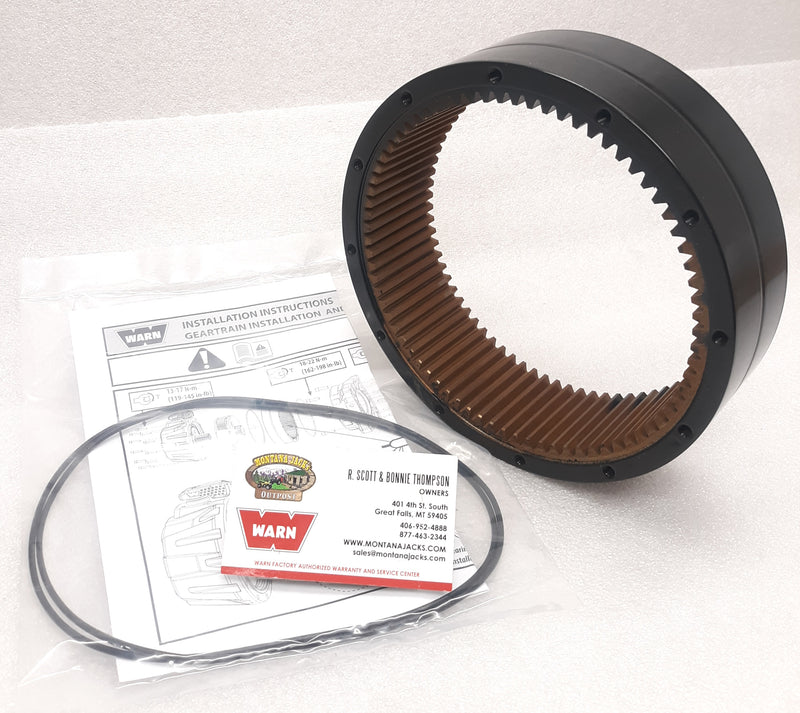 WARN 104555 Stage 3 Ring Gear for 9k & 12k G2 Industrial Winch