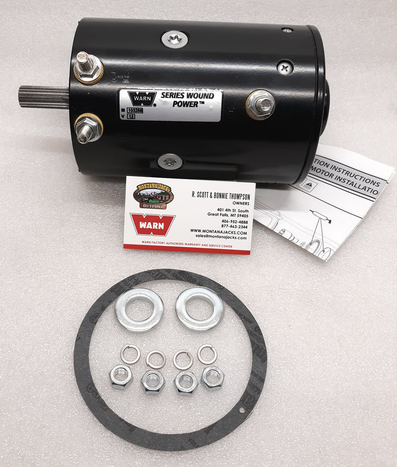 WARN 104560 Winch Motor for 12v G2 Industrial 9 & 12 Series