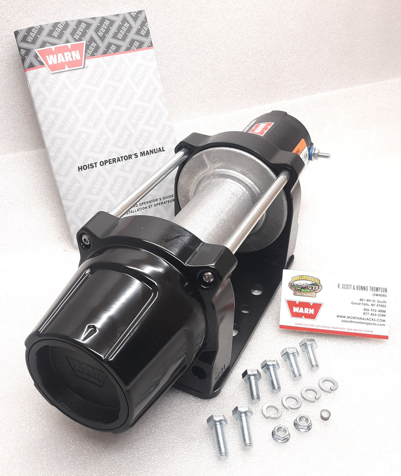 Warn 105101 DC1000 Industrial DC Hoist, 12v, replaces 82469