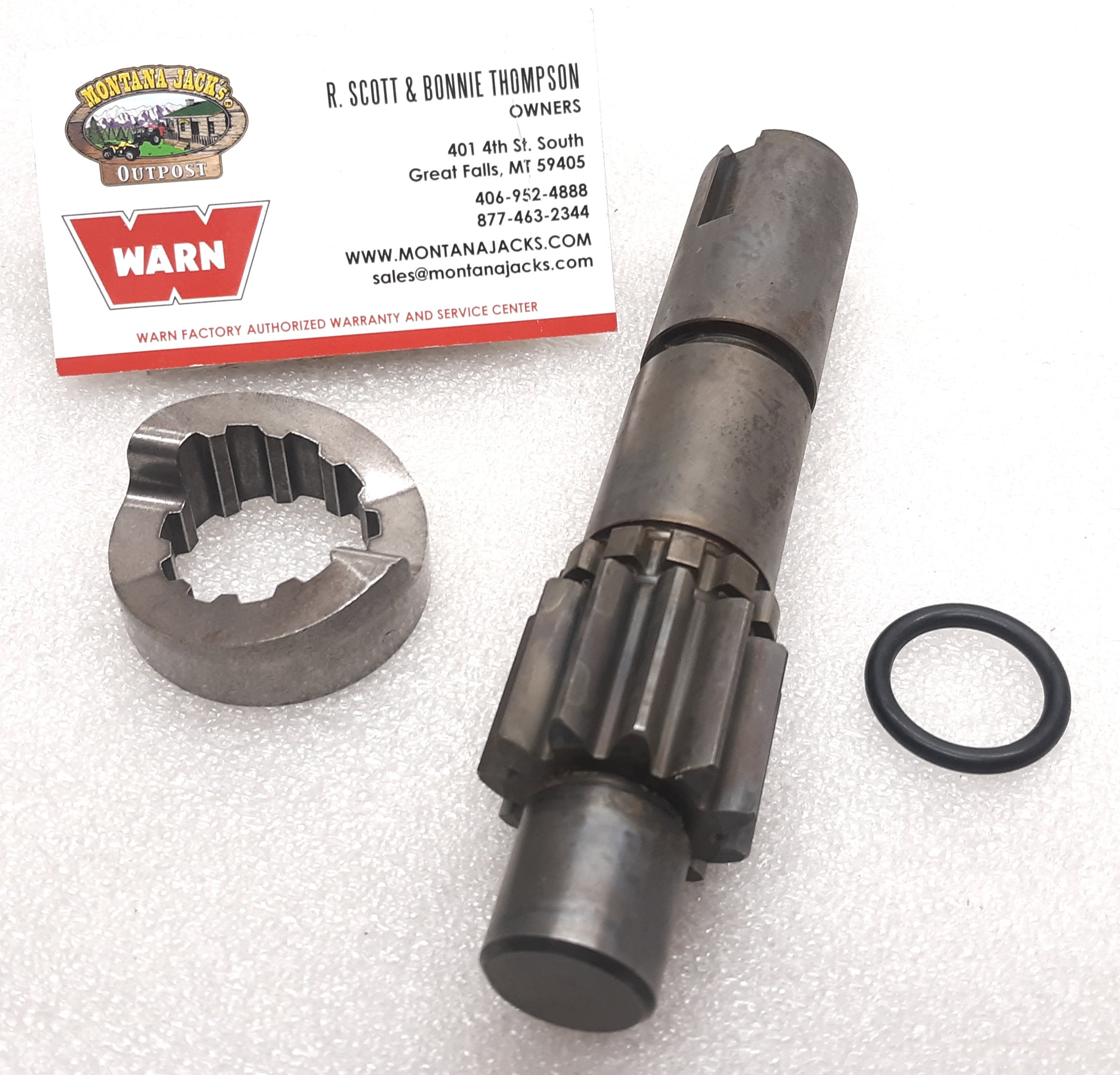 WARN 106131 Pinion and Cam for 8274-70 Winch — Montana Jacks Outpost
