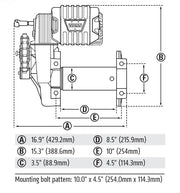 WARN 8274-70 dimensions