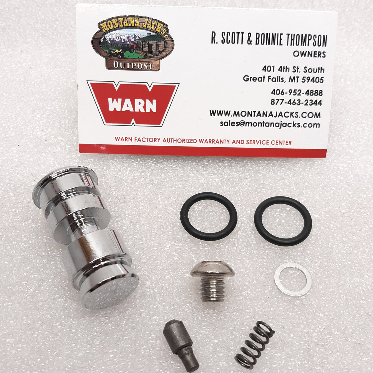 WARN 107039 Plugged Clutch Shaft kit for G2 Series Industrial