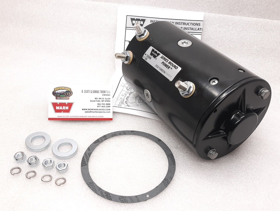 WARN 107048 Winch Motor for 24v G2 Industrial 9, 12, 15, 18 Series