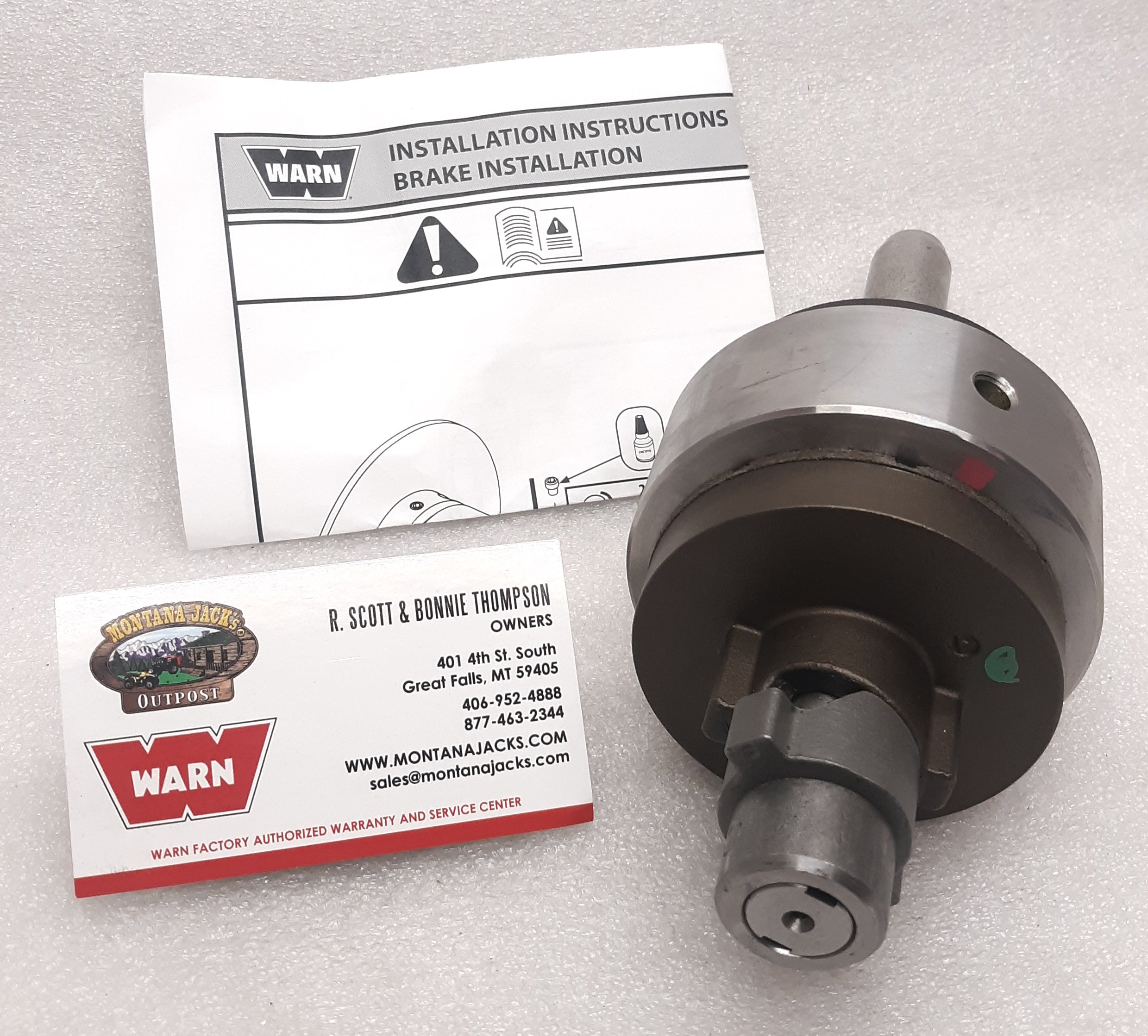 WARN 107095 Winch Brake for G2 DC Electric , 6.5