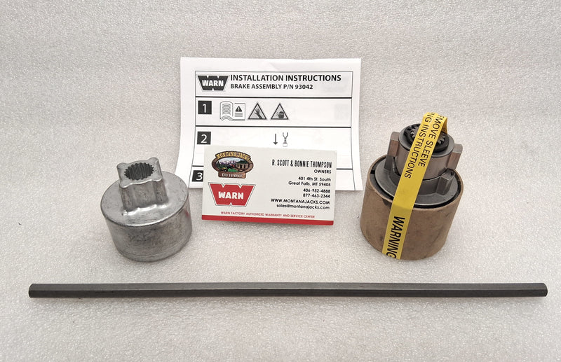 WARN 107295 (89916) Brake Service Kit for Zeon XP and XD