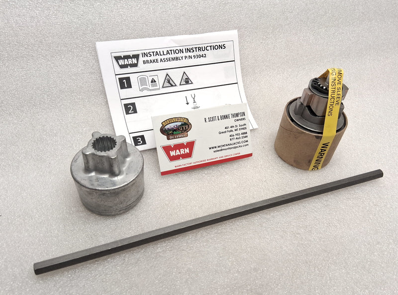 WARN 107295 (89916) Brake Service Kit for Zeon XP and XD