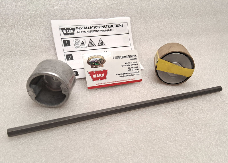 WARN 107295 (89916) Brake Service Kit for Zeon XP and XD