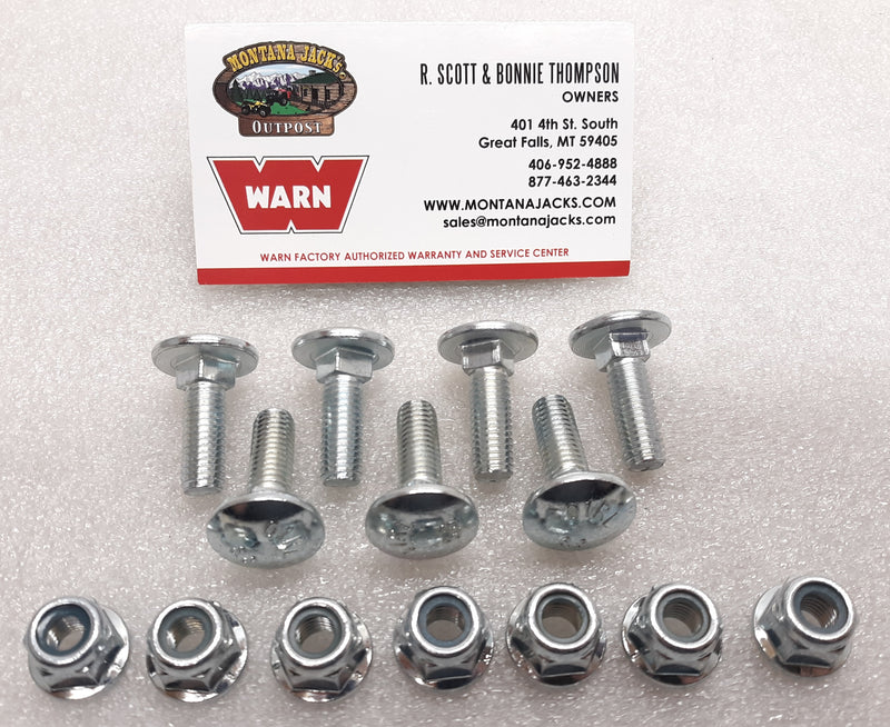 WARN 109323 ProVantage II Steel Wear Bar Hardware kit