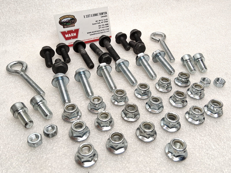 WARN 109324 ProVantage II Plow Base Hardware Kit
