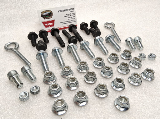 WARN 109324 ProVantage II Plow Base Hardware Kit