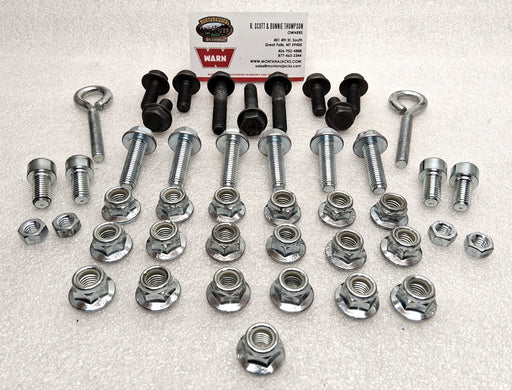 WARN 109324 ProVantage II Plow Base Hardware Kit