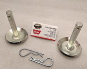 WARN 109354 ProVantage II Plow Skid Feet