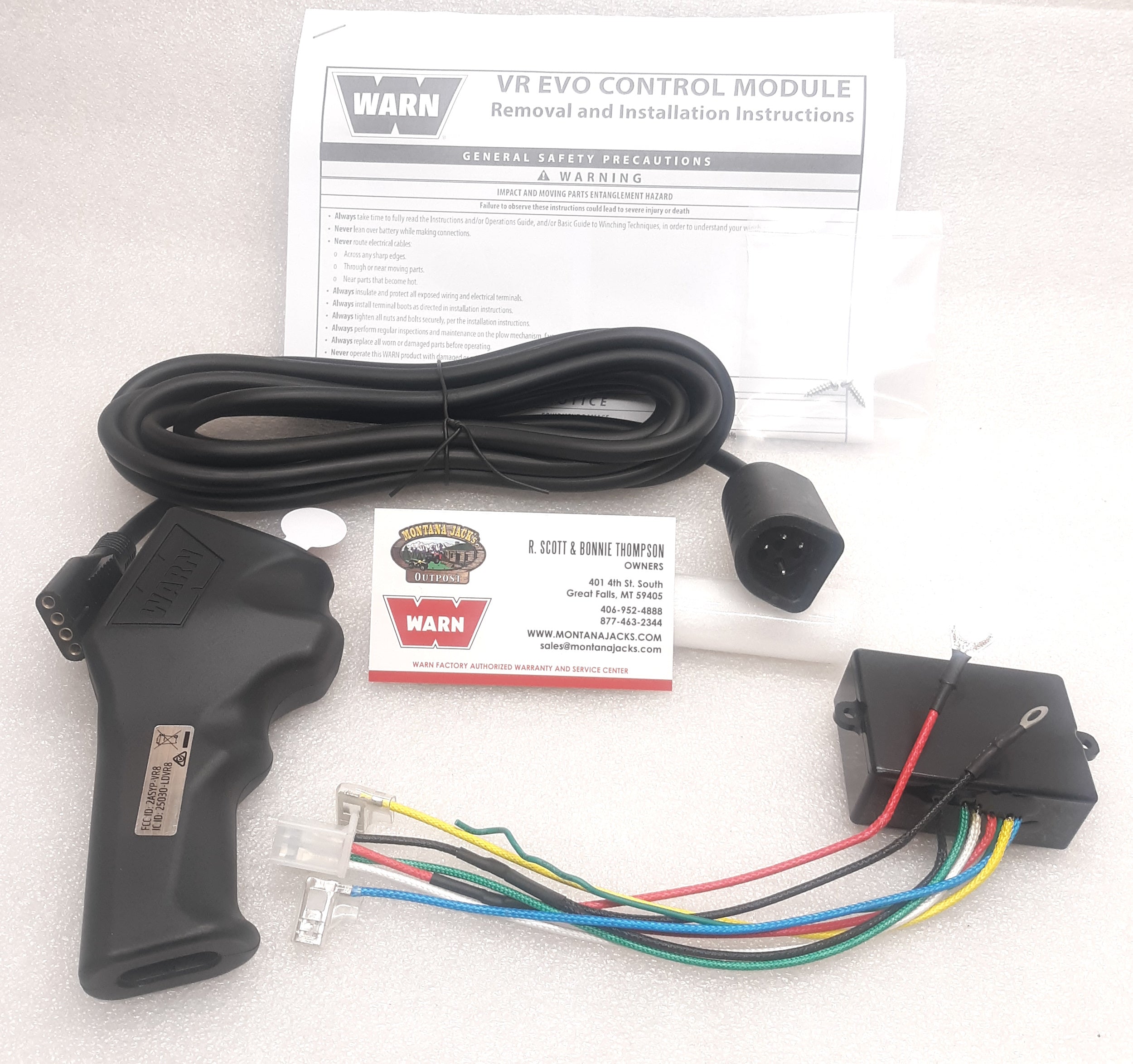 WARN 109470 Remote Control kit for EVO, FREE SHIPPING! — Montana