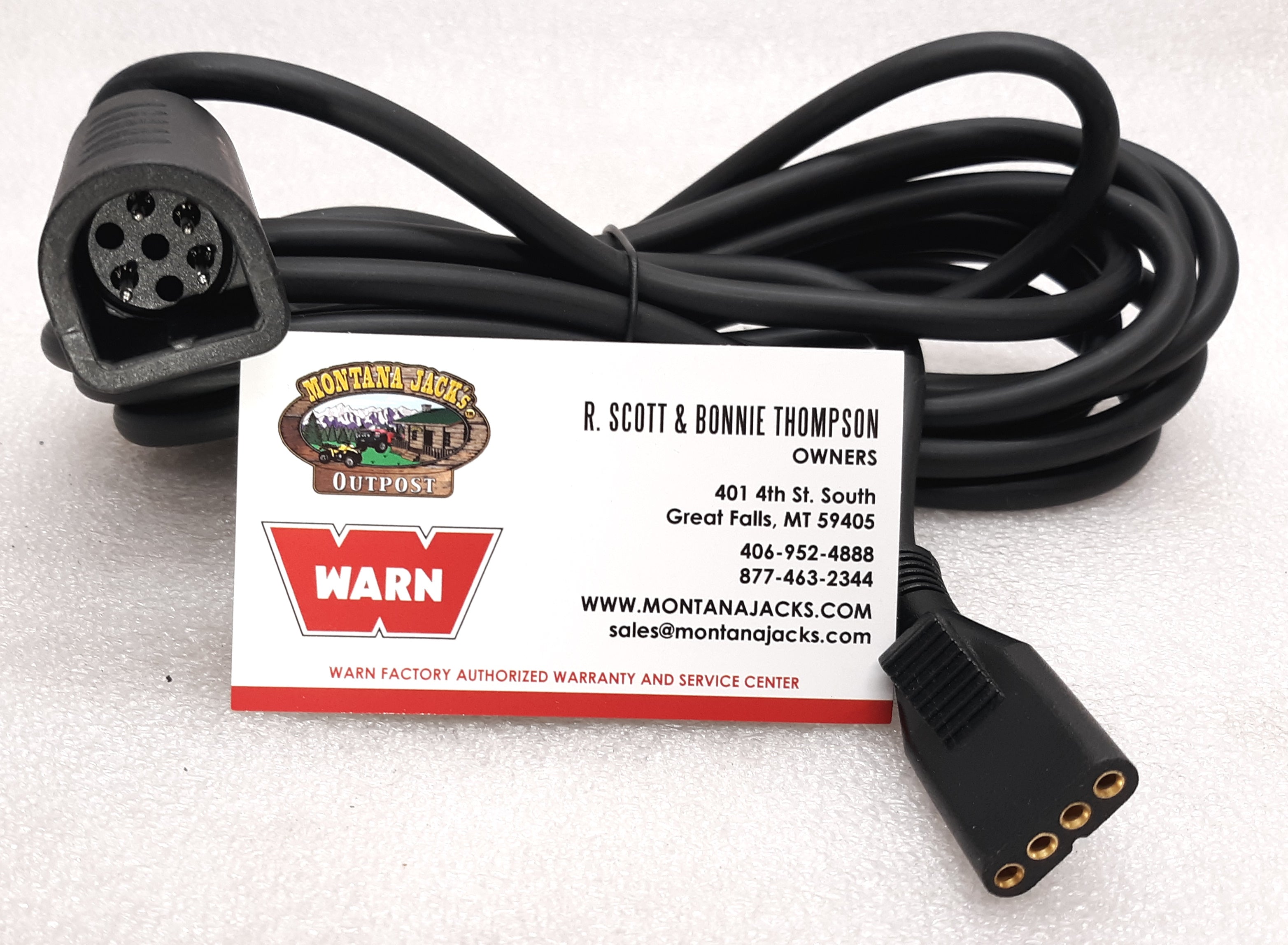 WARN 109472 Remote Control Cord for EVO Series Winch — Montana