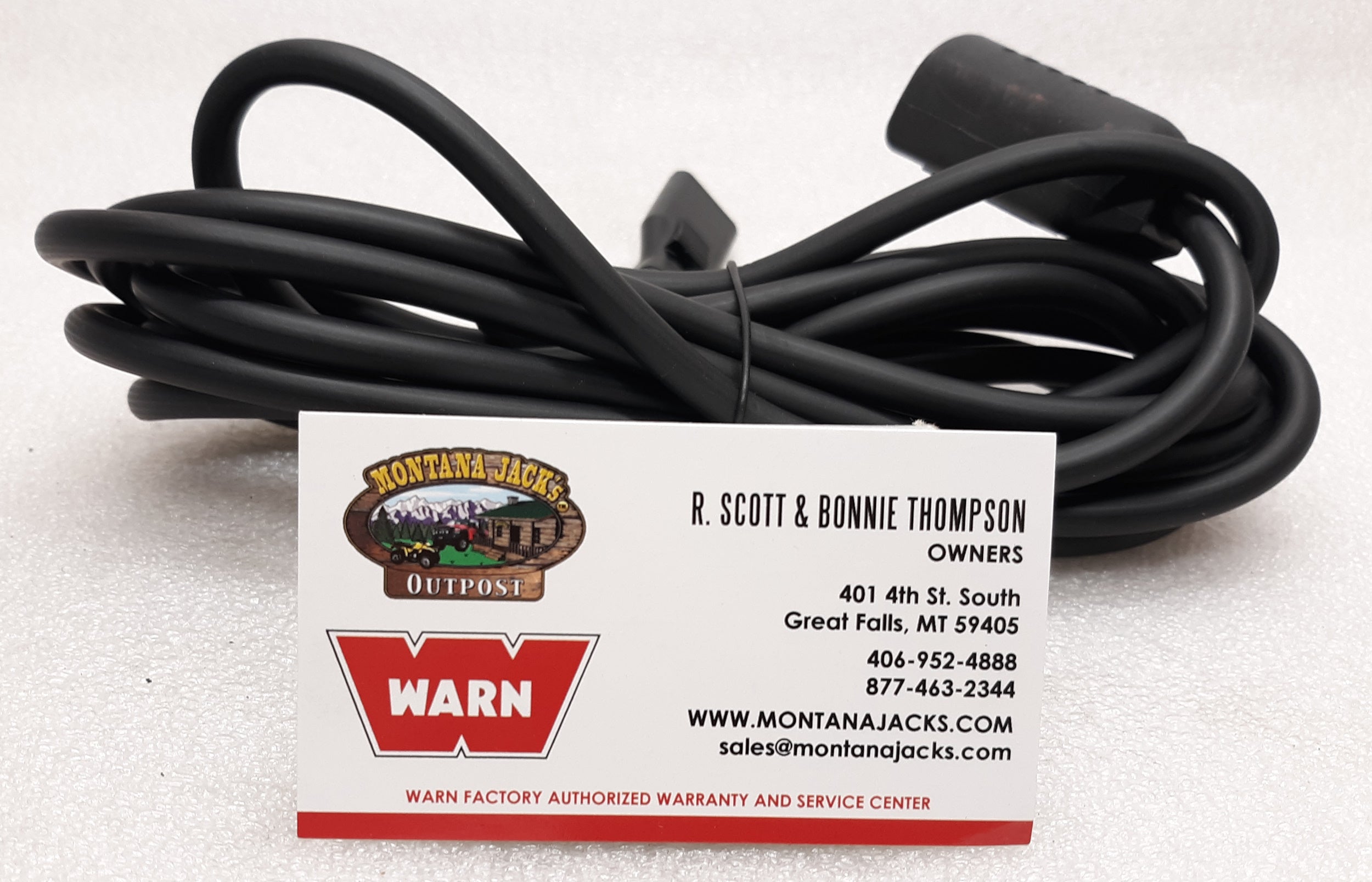 WARN 109472 Remote Control Cord for EVO Series Winch — Montana