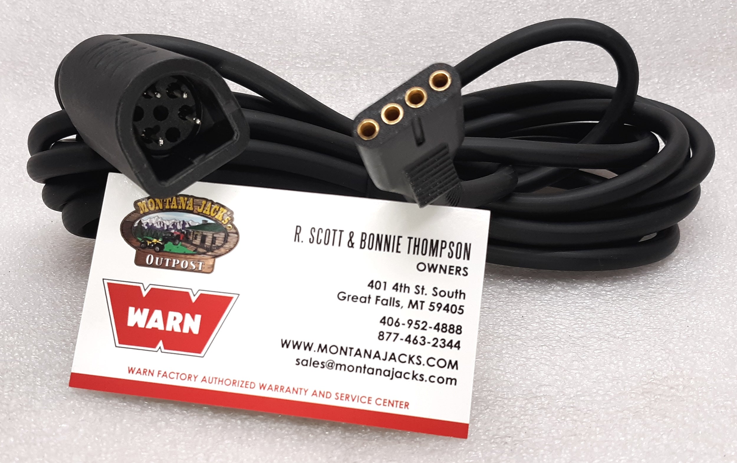 WARN 109472 Remote Control Cord for EVO Series Winch — Montana