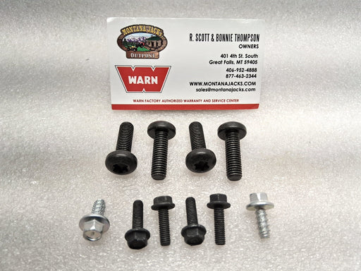 WARN 109715 Tie Plate Hardware for ZEON XD/XP Winches