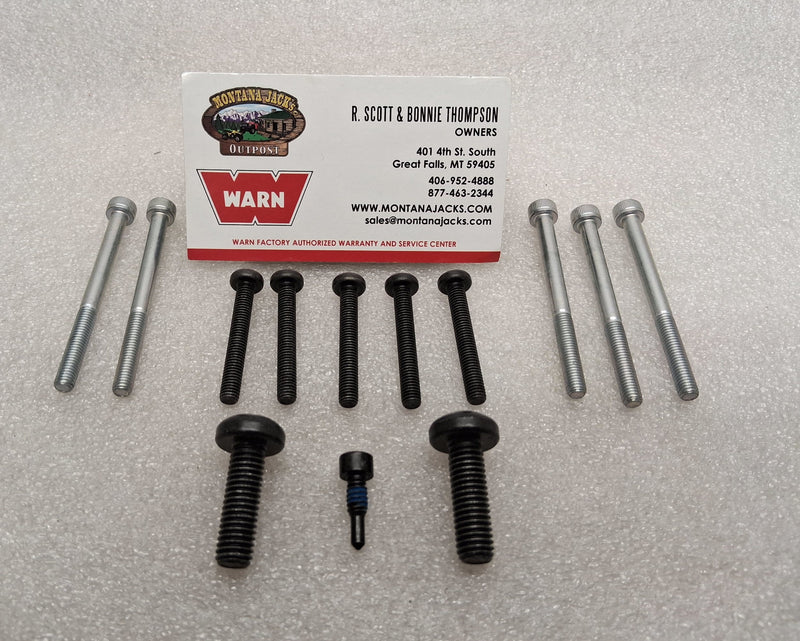 WARN 109716 Transmission Hardware Kit for ZEON XD Winches