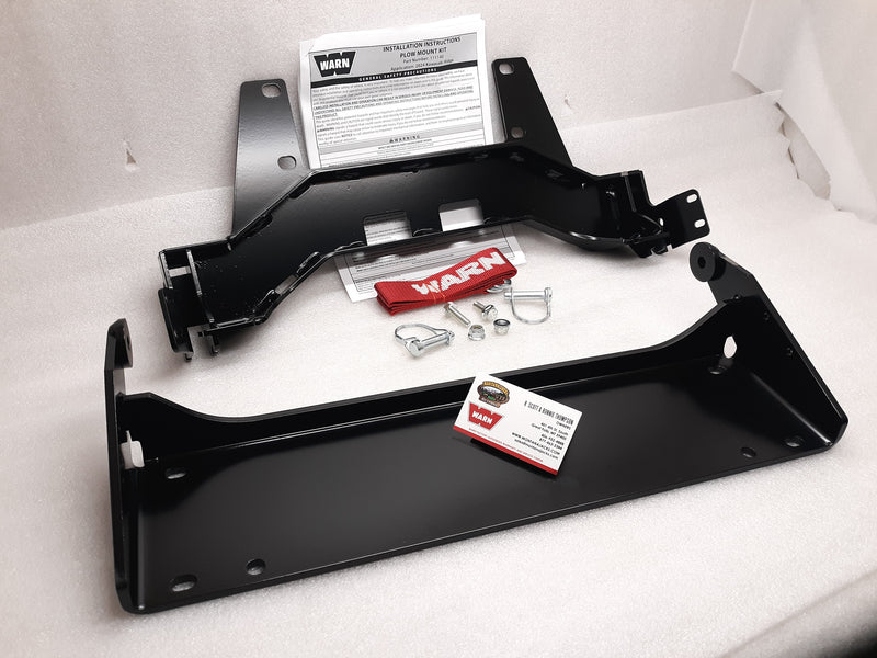 WARN 111140 UTV Front Plow Mount for 2024 Kawasaki Ridge