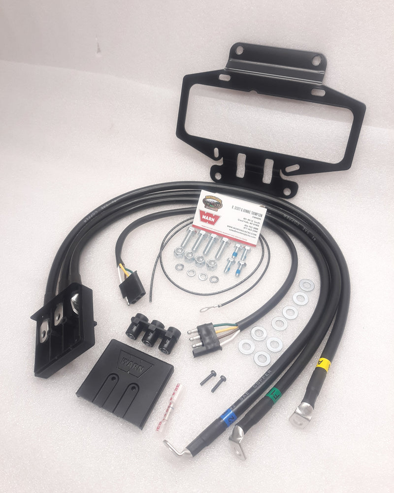 WARN 111142 ZEON XD Winch Control Pack Relocation Kit w/Bracket - 31" (short kit)