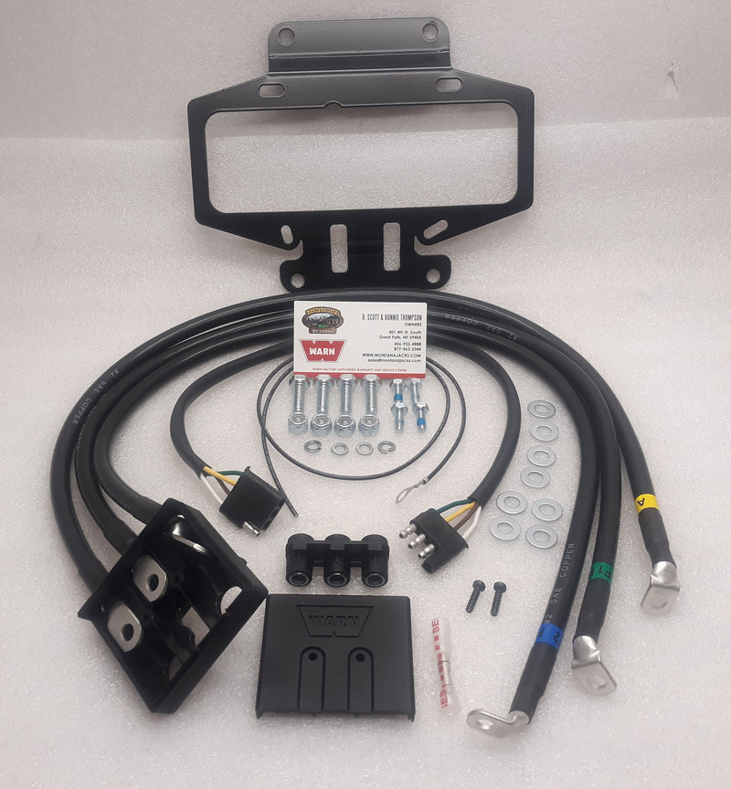 WARN 111142 ZEON XD Winch Control Pack Relocation Kit w/Bracket - 31" (short kit)
