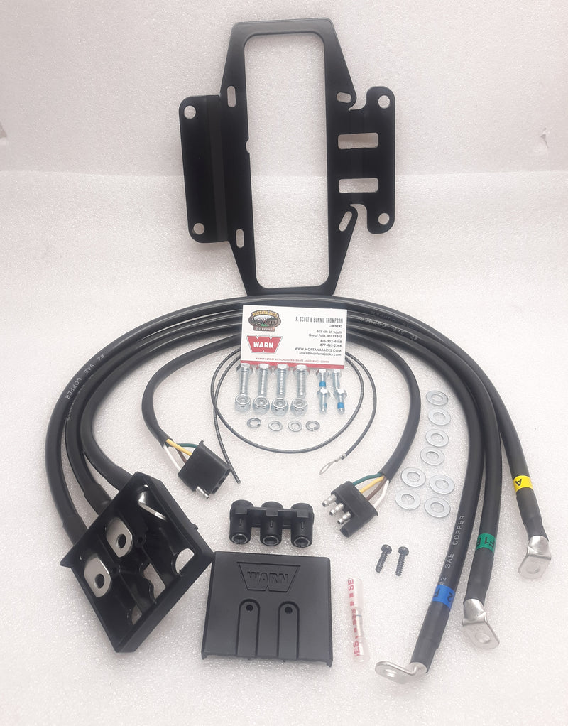 WARN 111142 ZEON XD Winch Control Pack Relocation Kit w/Bracket - 31" (short kit)