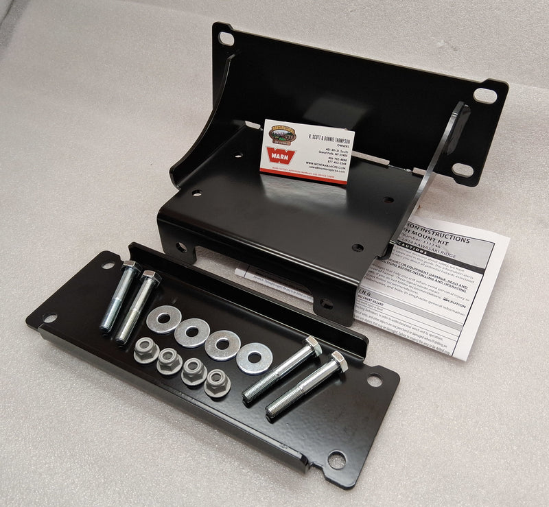 WARN 111146 UTV Winch Mount for 2024 Kawasaki Ridge
