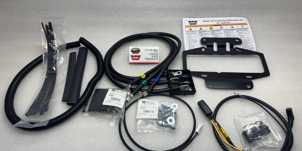 WARN 111250 ZEON XP Winch Control Pack Relocation Kit (Free