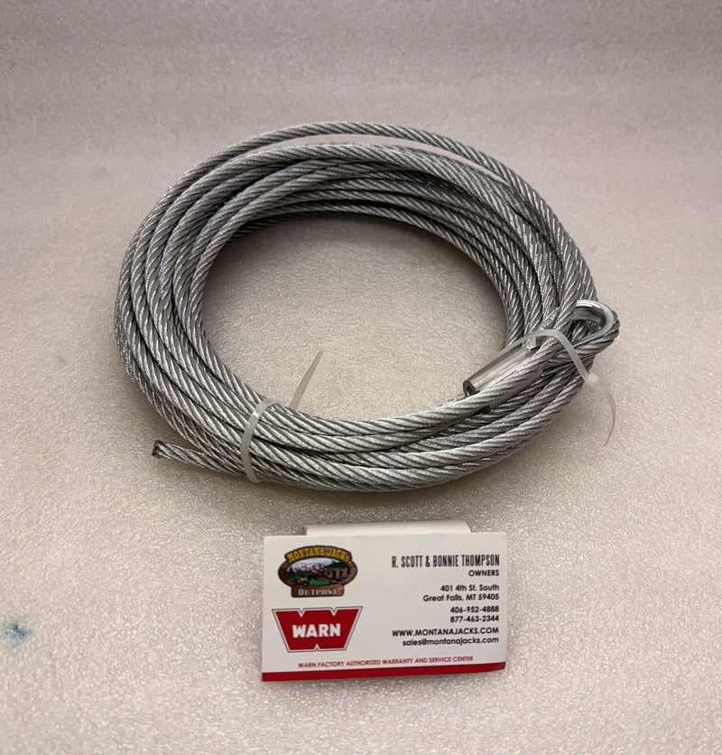 WARN 111382 R-Series 1/4"x50' Wire Rope