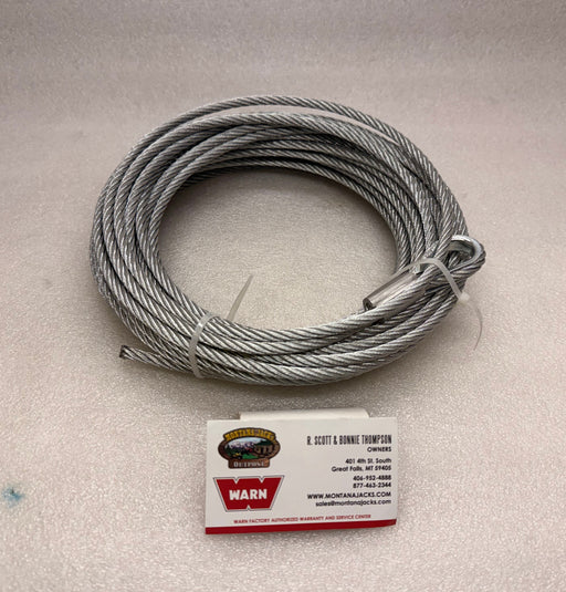 WARN 111382 R-Series 1/4"x50' Wire Rope