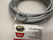 WARN 111382 R-Series 1/4"x50' Wire Rope