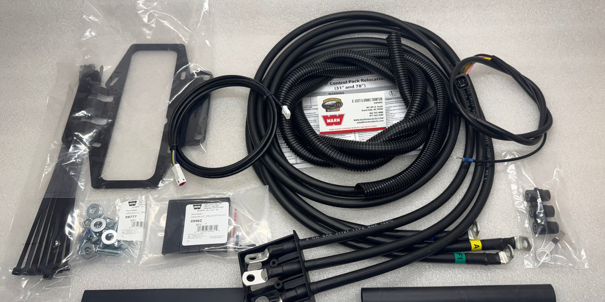 WARN 111394 ZEON XP Winch Control Pack Relocation Kit - 78