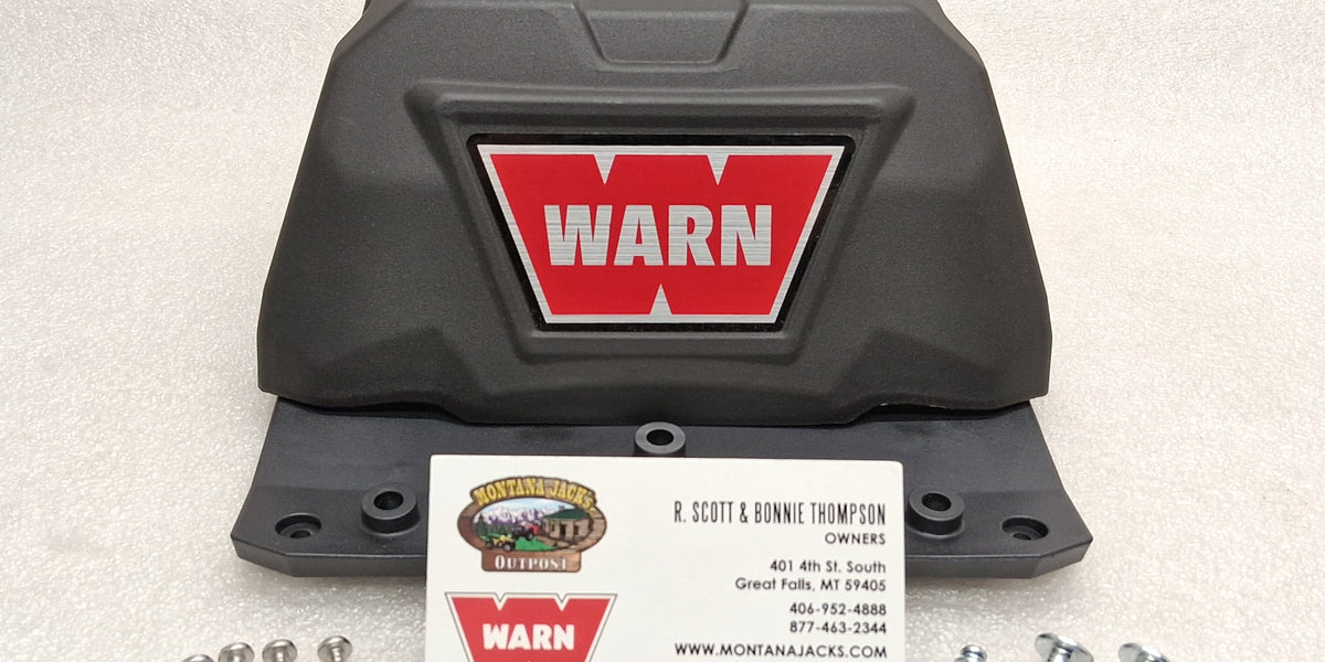 WARN 111479 Control Pack Cover with Base Plate for EVO winch