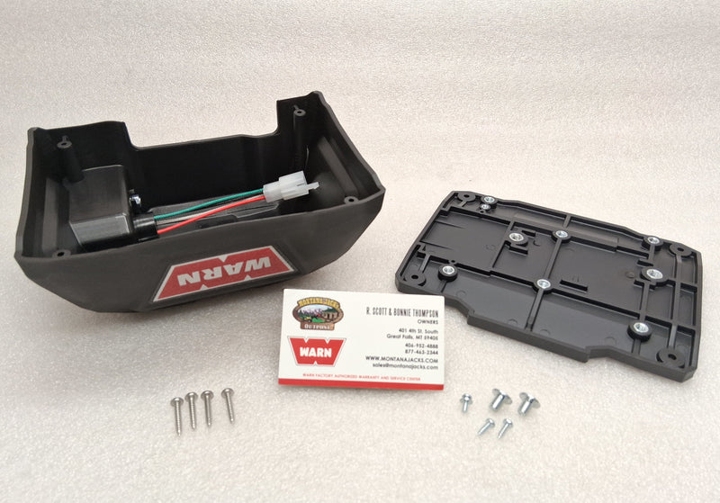 WARN 111479 Control Pack Cover with Base Plate for EVO winch