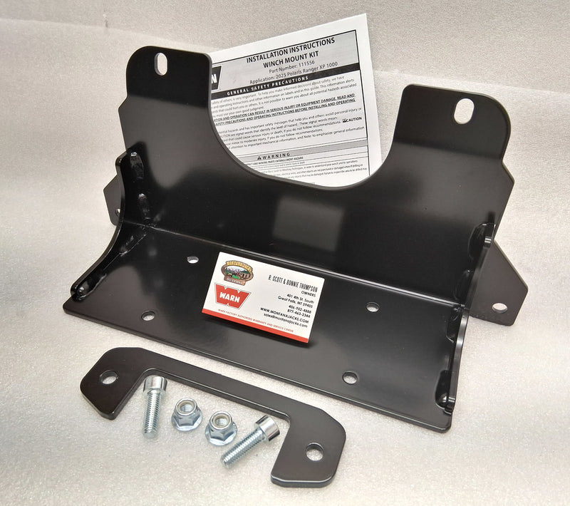 WARN 111556 Winch Mount for 2025 Polaris Ranger XP 1000