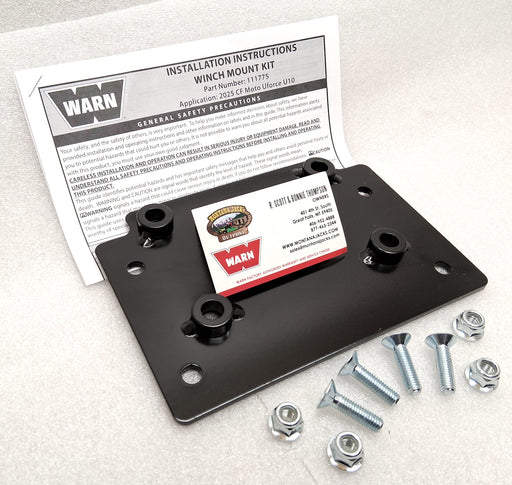 WARN 111775 WINCH MOUNT KIT CFMOTO UFORCE 1000 U10 PRO